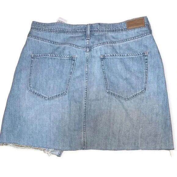 Hollister ultra high rise crossover denim mini skirt - Picture 4 of 5